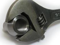 3/4 Inch 16 TPI For 1.0 Inch ID 1.5 Inch OD Tube Adapter Left Hand Reverse Artec Industries