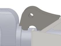 Coilover Tabs For Truss Chevy/Ford 78-79 4 Pieces Artec Industries