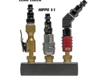 Ventoso RED Long Haul 0150 Liquid Analog Tire Inflator Gauge Power Tank