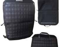 Molle Modular Seat Back Molle Panel Pouch System W/ 2 Zippered Pockets Bartact
