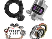 8.8 inch Ford 4.56 Rear Ring and Pinion Install Kit 31 Spline Positraction 2.53 inch Axle Bearings USA Standard