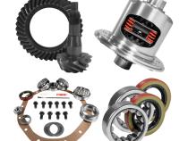9.25 inch CHY 3.55 Rear Ring and Pinion Install Kit 31 Spline Positraction 1.62 inch Axle Bearings USA Standard