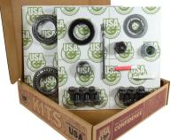 ZF 9.25 inch CHY 3.91 Rear Ring and Pinion Install Kit Axle Bearings and Seal USA Standard