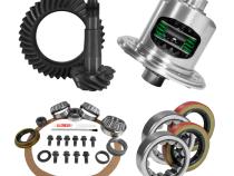 8.25 inch CHY 3.73 Rear Ring and Pinion Install Kit Positraction 1.618 inch ID Axle Bearings USA Standard