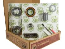 8.875 inch GM 12T Thick 3.73 Rear Ring and Pinion Install Kit Axle Bearings and Seals USA Standard