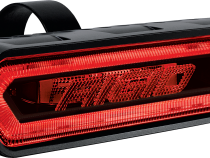 28 Inch LED Light Bar Rear Facing 27 Mode 5 Color Tube Mount Chase Series RIGID