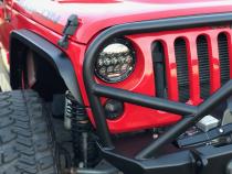 Crusher 2 Inch Front Fenders for Jeep JK/JKU Motobilt