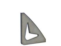 Tie Down Gusset Steel 3x3 Inch Steel Motobilt