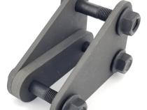 Apex Chassis Heavy Duty Steering Stabilizer Bracket Fits: Jeep Wrangler JL Gladiator JT in OE location At Passenger Side Tie Rod End