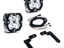 Squadron 2.0 Sport A-Pillar Light Kit Jeep 2018-26 Wrangler JL 2020-26 Gladiator JT Toggle Baja Designs