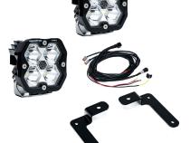 Squadron 2.0 Pro A-Pillar Light Kit Jeep 2018-26 Wrangler JL 2020-26 Gladiator JT Toggle Baja Designs